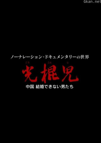 光棍儿:中国结不了婚的男人们
