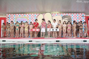 セクシー女優だらけのスカパー水泳大会