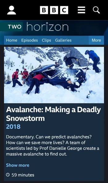 地平线系列:雪崩引发致命暴风雪