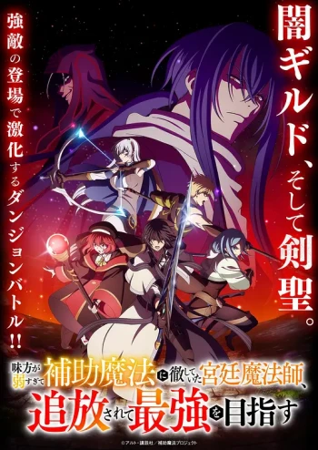 队友太弱所以贯彻辅助的宫廷魔法师,惨遭流放目标却是最强